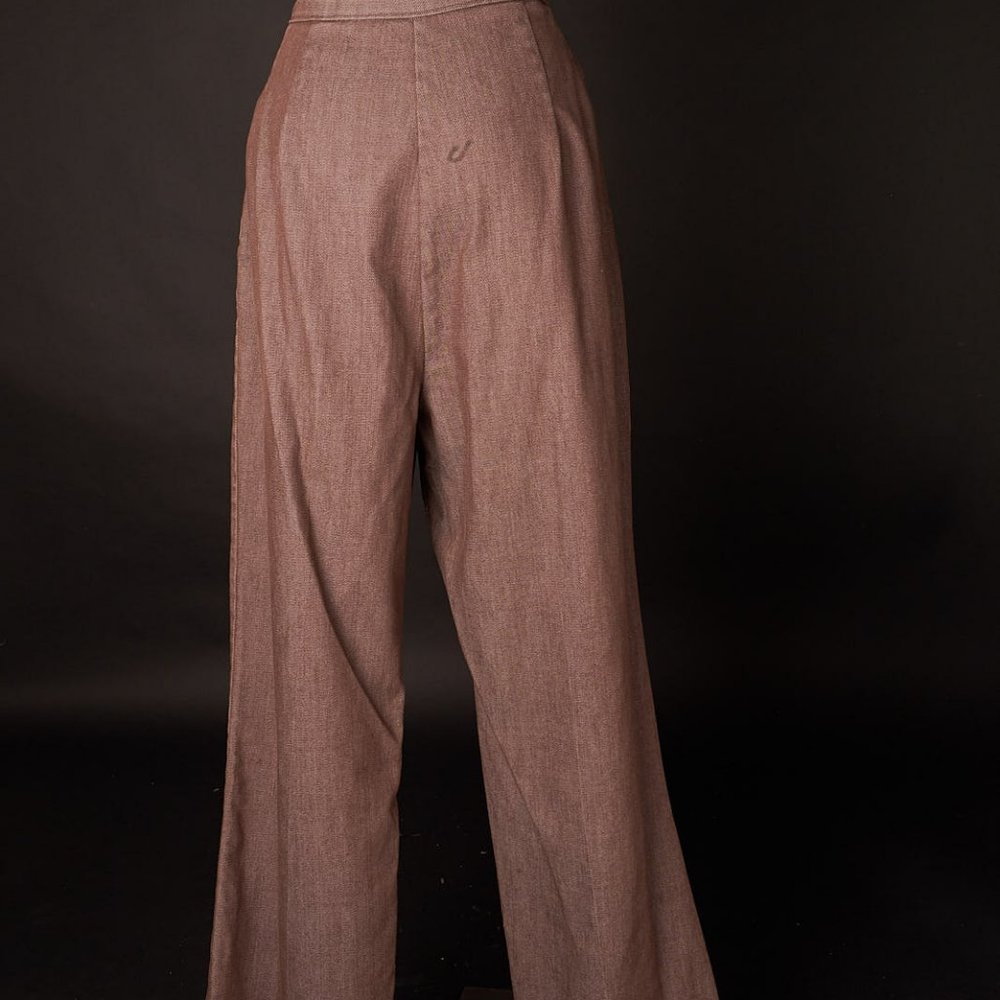 1960s Jeanie By Blue Bell Brown Pants Trousers